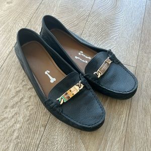 Coach Black Loafers Size 6.5